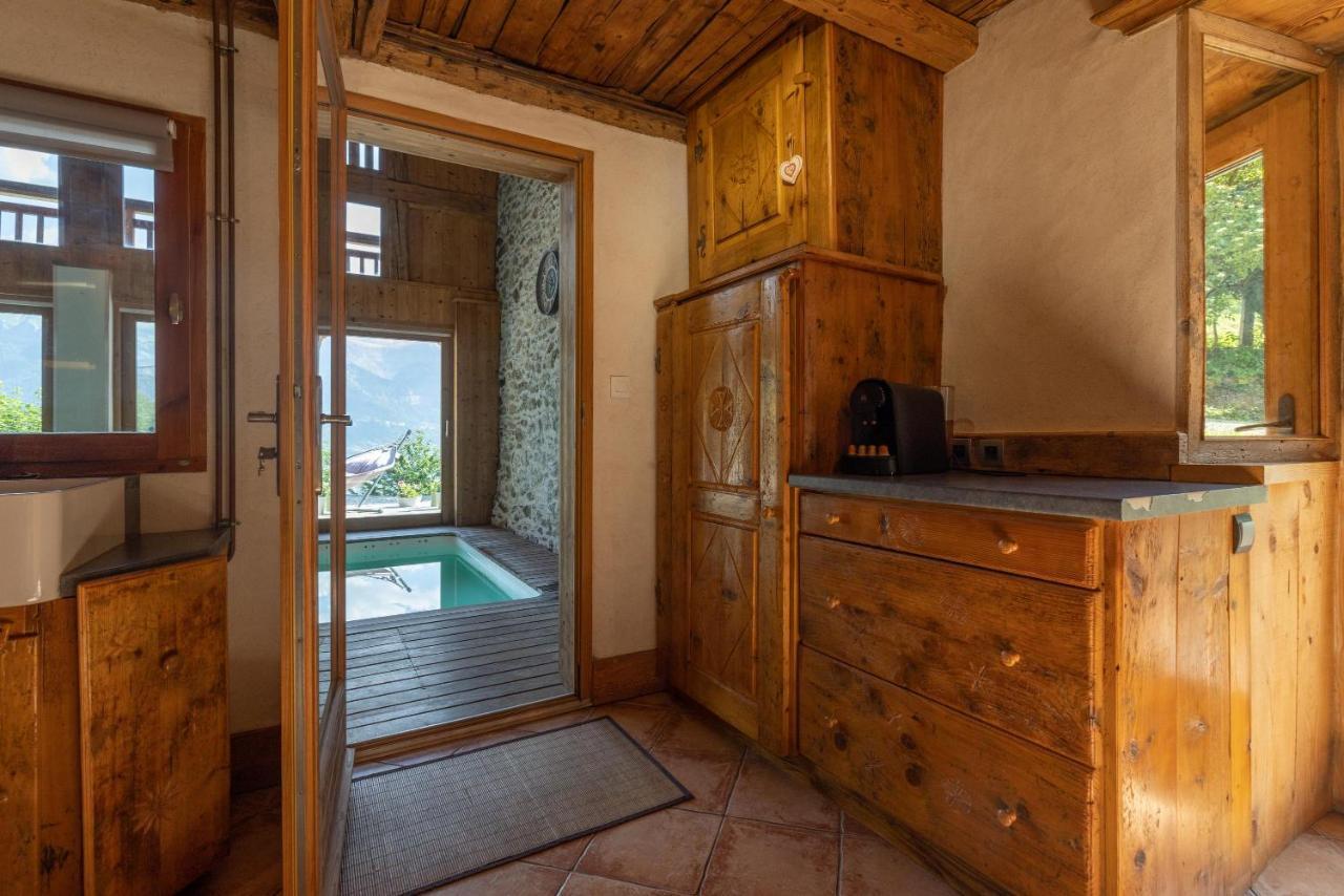 Ferme De Faustine 1 - Piscine Lejlighed Saint-Gervais-les-Bains Eksteriør billede