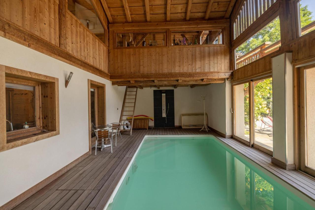 Ferme De Faustine 1 - Piscine Lejlighed Saint-Gervais-les-Bains Eksteriør billede