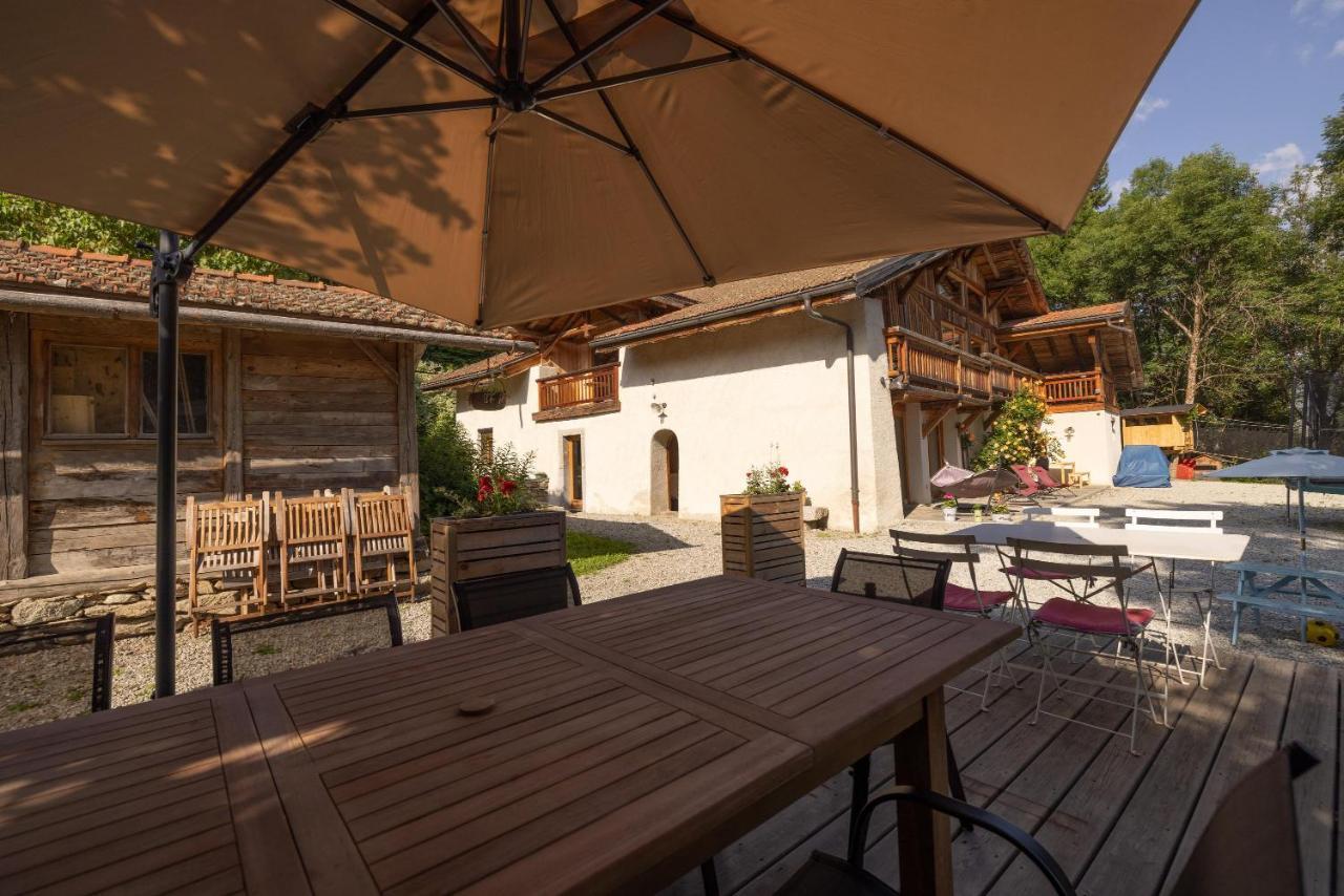 Ferme De Faustine 1 - Piscine Lejlighed Saint-Gervais-les-Bains Eksteriør billede